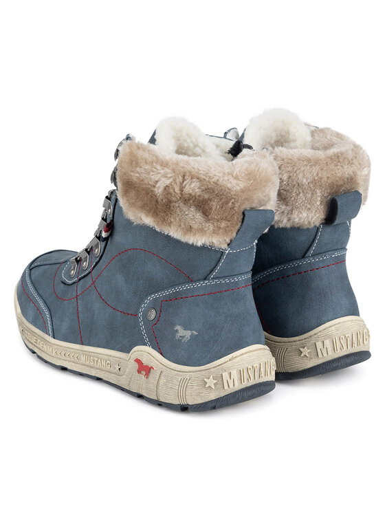 Mustang Bottines 1290 607 Bleu