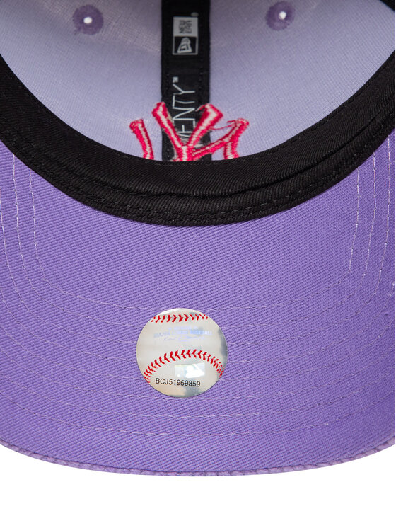 New Era New Era Kapa s šiltom New York Yankees Cord 9Twenty 60595365 Vijolična
