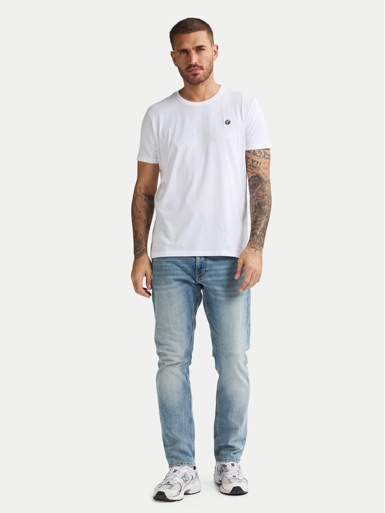 Petrol Industries Petrol Industries Tricou M-ROS-TSR002 Alb Regular Fit
