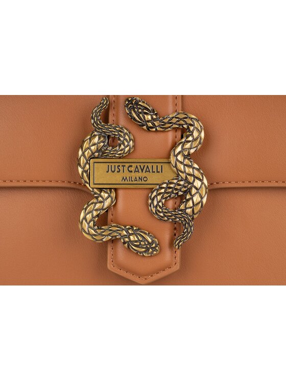 Just Cavalli Just Cavalli Kabelka 77RA4BAF ICONIC SNAKES Hnedá