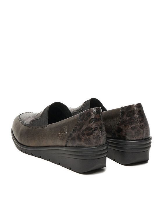Rieker Rieker Pantofi L5351-90 Auriu