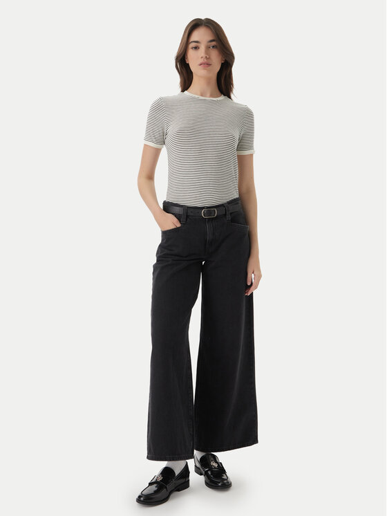 ONLY ONLY Marškinėliai Tine 15315406 Juoda Regular Fit