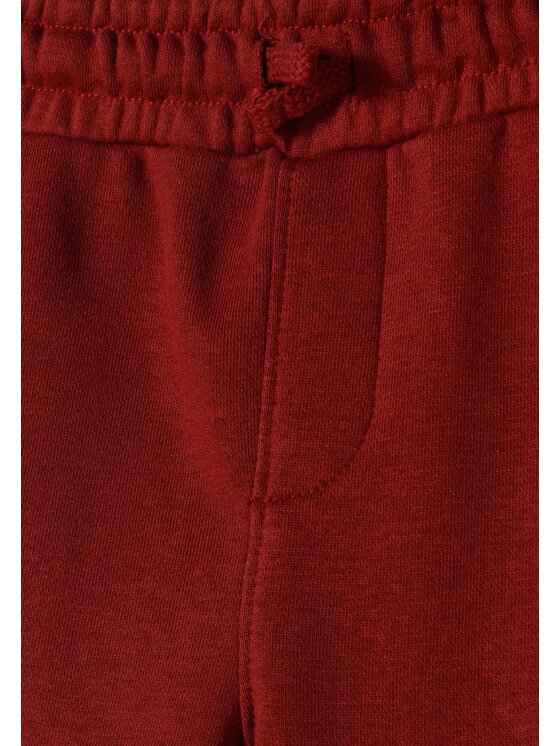 MINOTI MINOTI Bluza 23fleece131 Bordowy Regular Fit