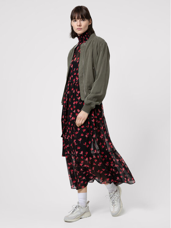 HUGO Hugo Яке бомбър Agesa-1 50449569 Зелен Regular Fit