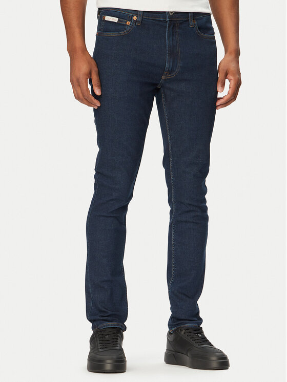 Calvin Klein Jeans Blugi LV04RG792G Bleumarin Skinny Fit
