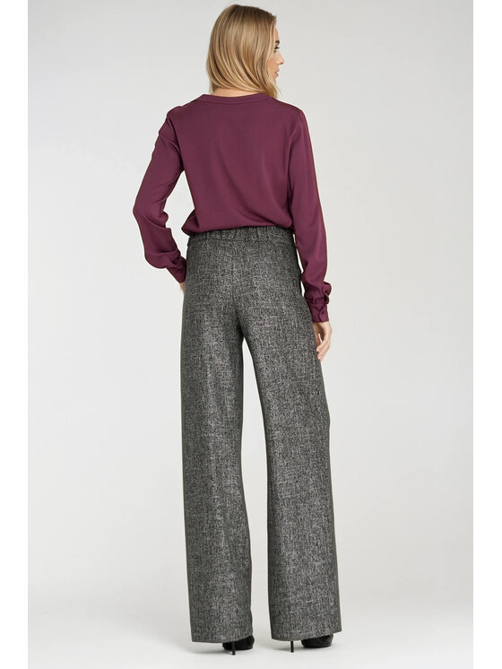 NIFE NIFE Halenka B196 Fialová Regular Fit