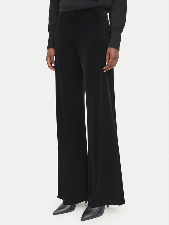 Marella Marella Spodnie materiałowe Lcinto 2623786022 Czarny Wide Leg