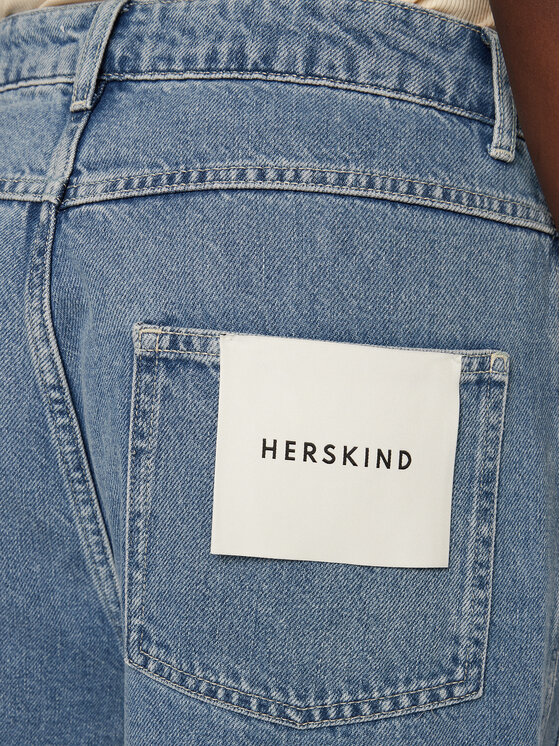 Herskind Herskind Jeansy Katja 5425206 Niebieski Wide Leg