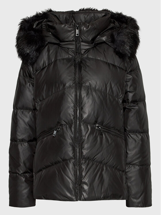 Calvin Klein Curve Calvin Klein Curve Μπουφάν πουπουλένιο Essential K20K205143 Μαύρο Regular Fit