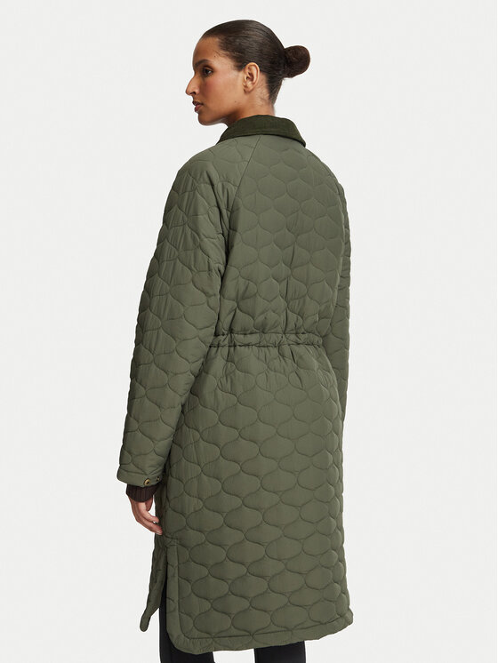 Hunter Hunter Μπουφάν μεταβατικό HARW0002262 Χακί Regular Fit