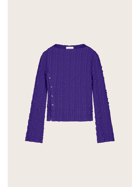 Fabienne Chapot Fabienne Chapot Bluzka 6852-1857-98 Fioletowy Regular Fit