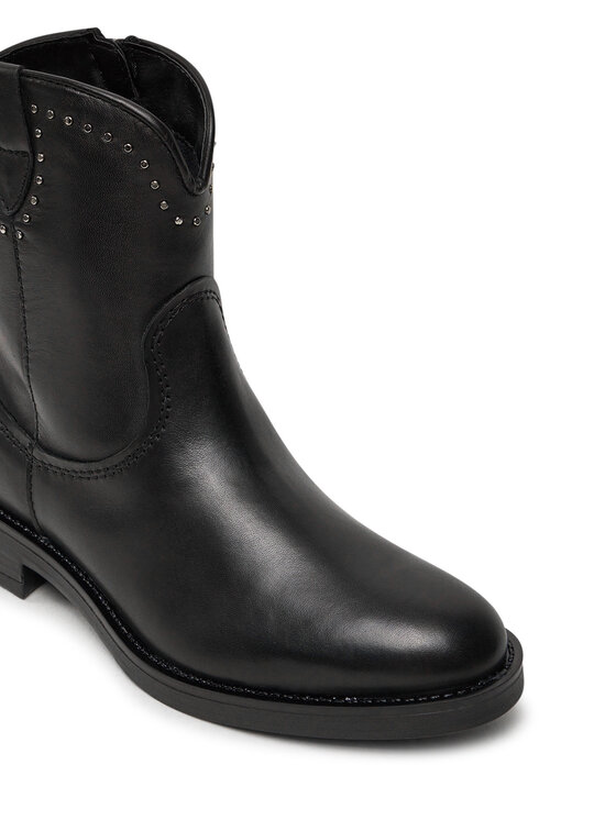 Tamaris Tamaris Polokozačky 1-25003-43 Černá