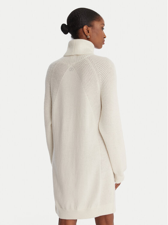 Liu Jo Liu Jo Трикотажна сукня MF5063 MS009 Écru Regular Fit