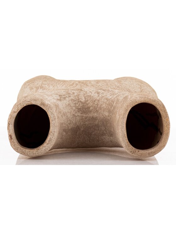 MIAhome MIAhome Wazon ceramiczny 50,5x25,5x11 cm CAXITTA iks duży Brązowy