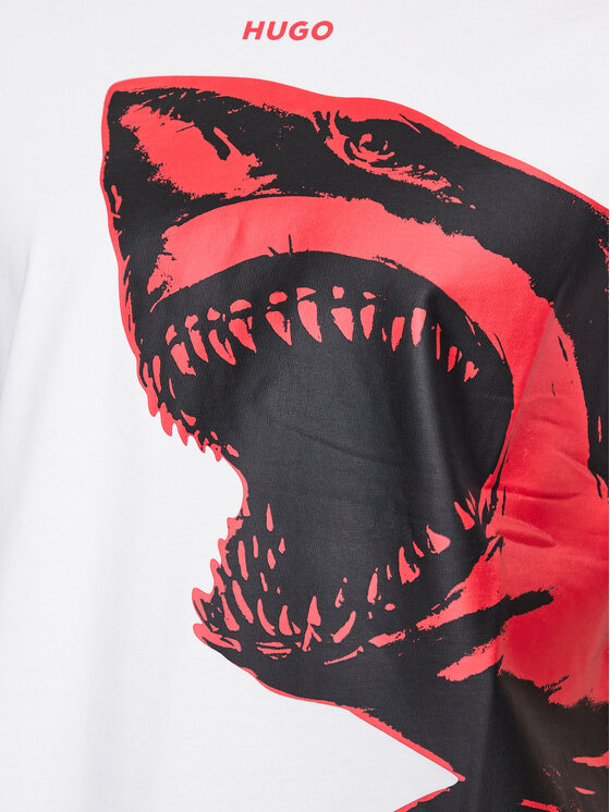 HUGO Hugo T-shirt 50493058 Bijela Regular Fit
