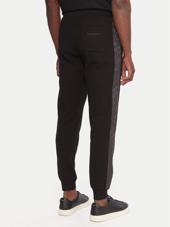 KARL LAGERFELD KARL LAGERFELD Pantaloni trening 705036 554910 Negru Slim Fit