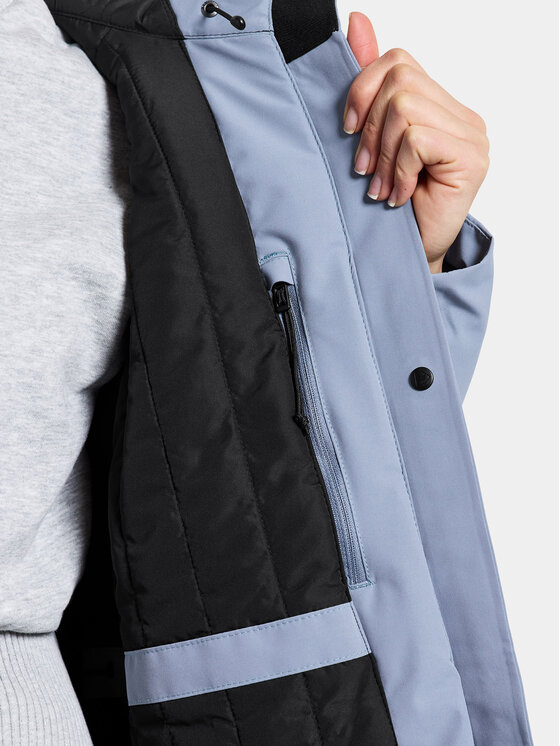 Didriksons Didriksons Parka Ella Wns Parka 2 504835 Světle modrá Regular Fit