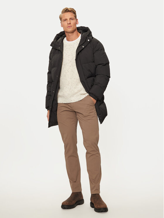 United Colors Of Benetton United Colors Of Benetton Geacă din puf 2JF8UN05D Negru Regular Fit