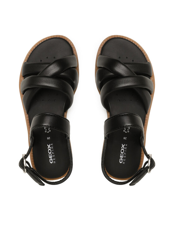 Geox Geox Sandale J Sandal Karly Girl J3535C000KBC9999 S Crna