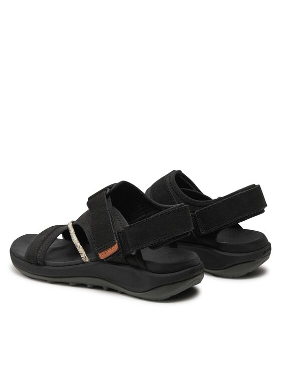 Merrell Merrell Sandały Terran 4 Backstrap J006412 Czarny