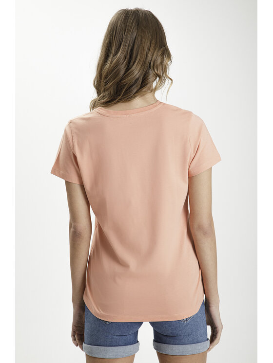 Cross Jeans Cross Jeans T-Shirt 55962-303 Pomarańczowy