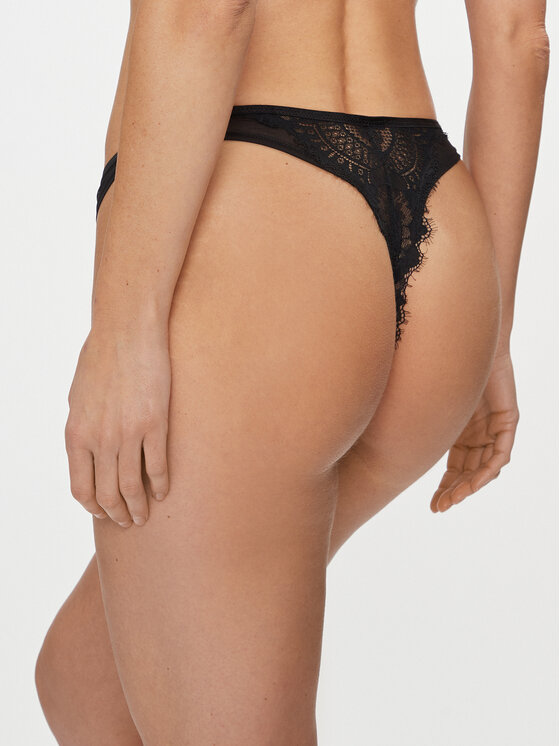 Hunkemöller Hunkemöller Brazilke Mirabella Cheekini 203541 Crna