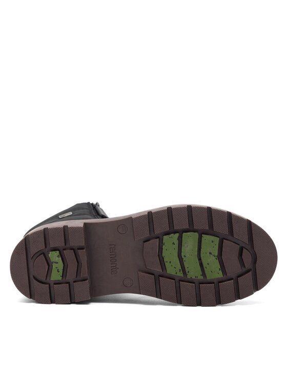 Remonte Remonte Schnürstiefeletten D0C76-01 Schwarz