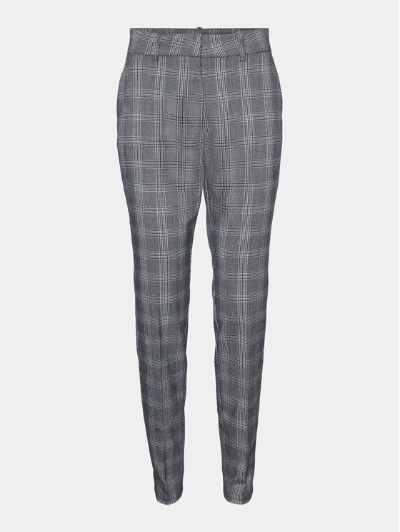 Vero Moda Vero Moda Chino hlače Malin 10299890 Siva Tapered Fit