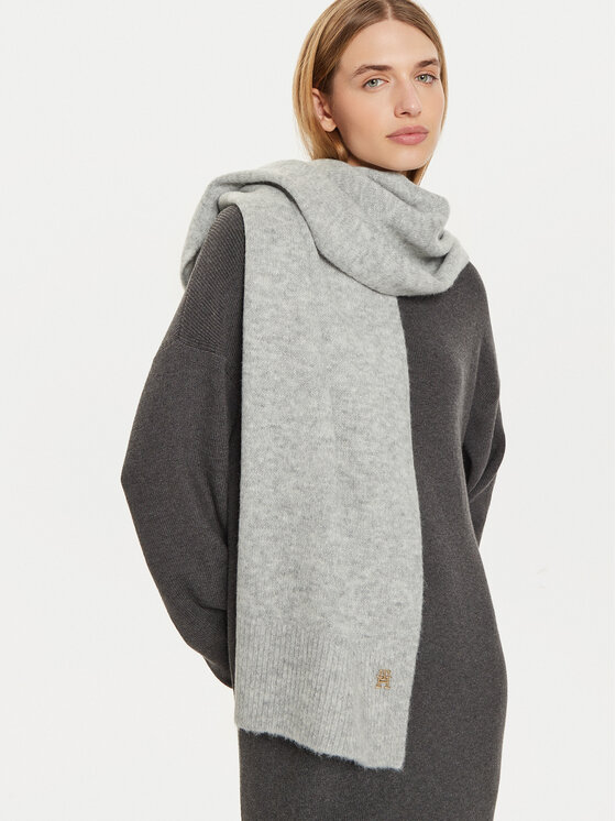 Tommy Hilfiger Tommy Hilfiger Schal Luxe AW0AW16646 Grau