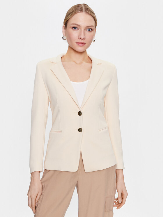 Marella Marella Giacca da abito Elisa 2339110534 Écru Regular Fit
