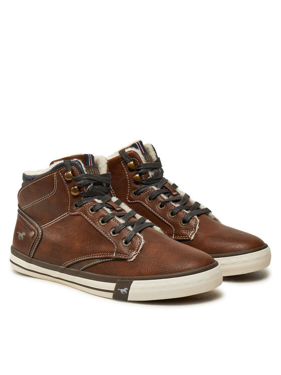 Mustang Mustang Schnürschuhe 4072-602 Braun