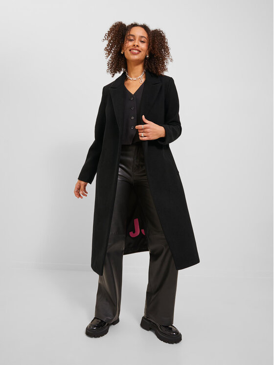 JJXX JJXX Kevad-sügis mantel 12237953 Must Regular Fit
