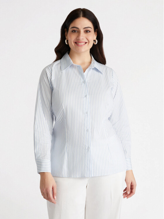 Fiorella Rubino Fiorella Rubino Camicia 5113T001354N0S1 Turchese Regular Fit