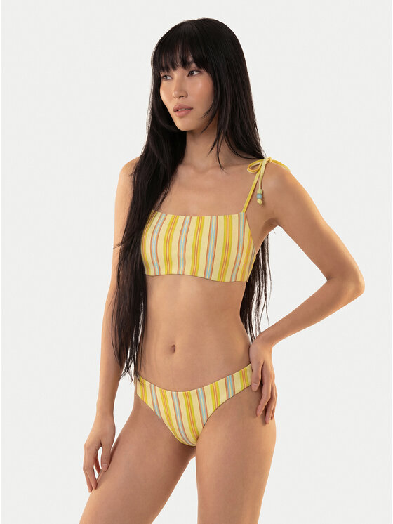 Seafolly Seafolly Горнище на бански Positano 31566-280 Жълт