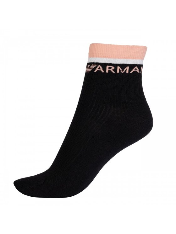 Emporio Armani Emporio Armani Dámské nízké ponožky 292309 Černá
