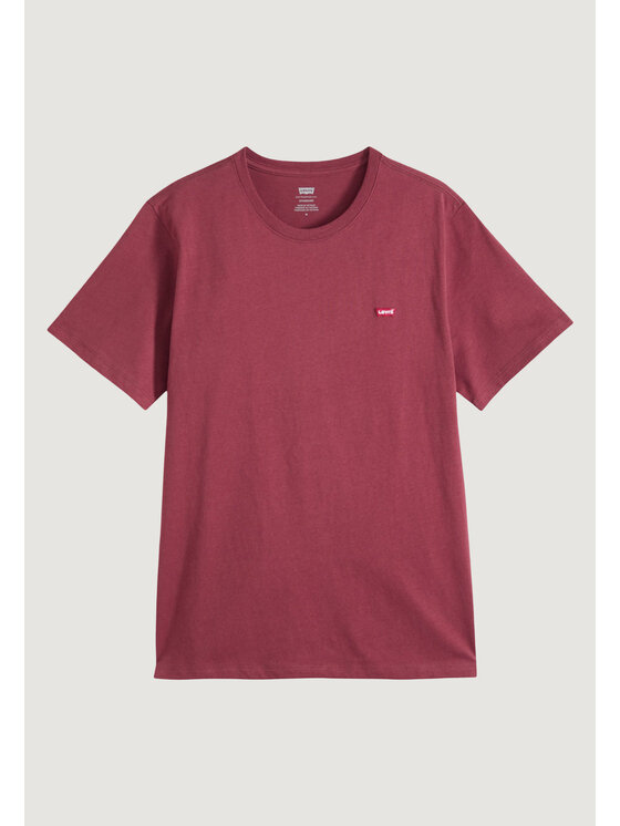 Levi's® Levi's® T-shirt SS ORIGINAL HM TEE Bordeaux Original Fit