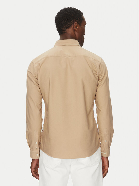 BOSS BOSS Särk H-Roan-Bd-E-C1-243 50521996 Beež Slim Fit