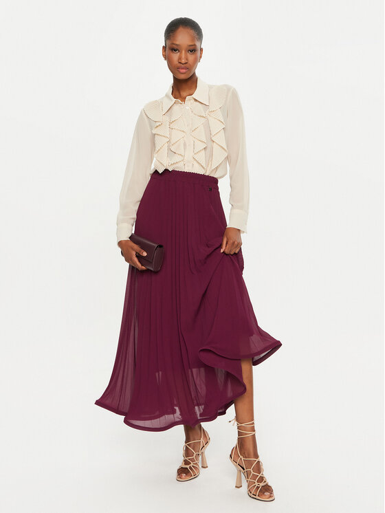 Dixie Dixie Cămașă C319K029A Écru Regular Fit