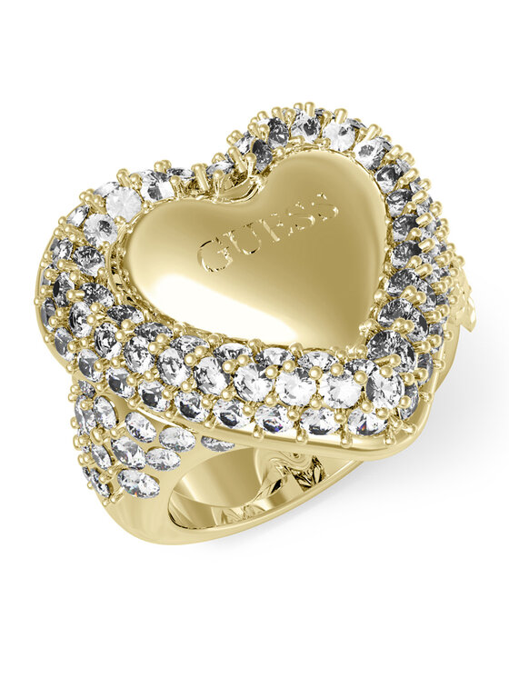 Guess Guess Prstýnek JUBR05 019JW Zlatá