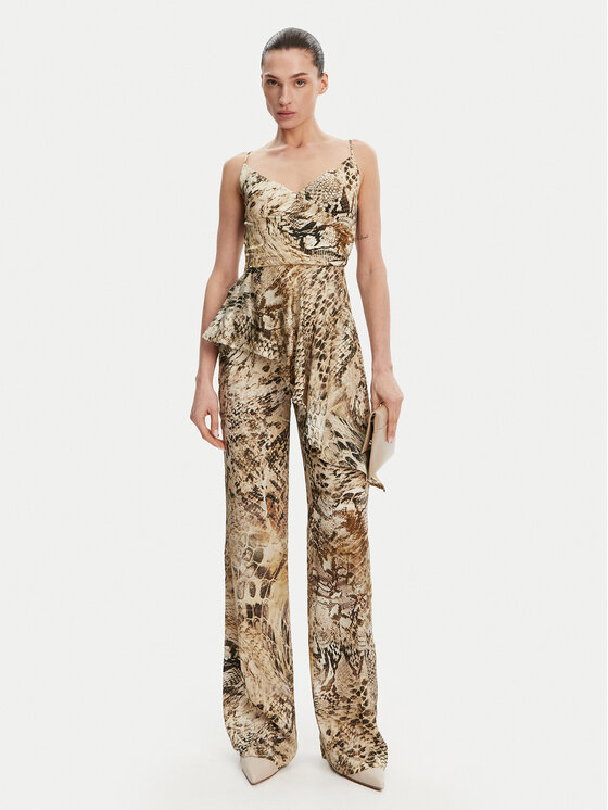 Marciano Guess Marciano Guess Штани з тканини 5GGB01 7298A Коричневий Straight Fit