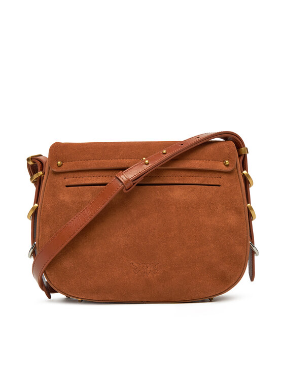 PINKO PINKO Сумка Saddle Classic PE 25 PLTT 103830 A29N Коричневий