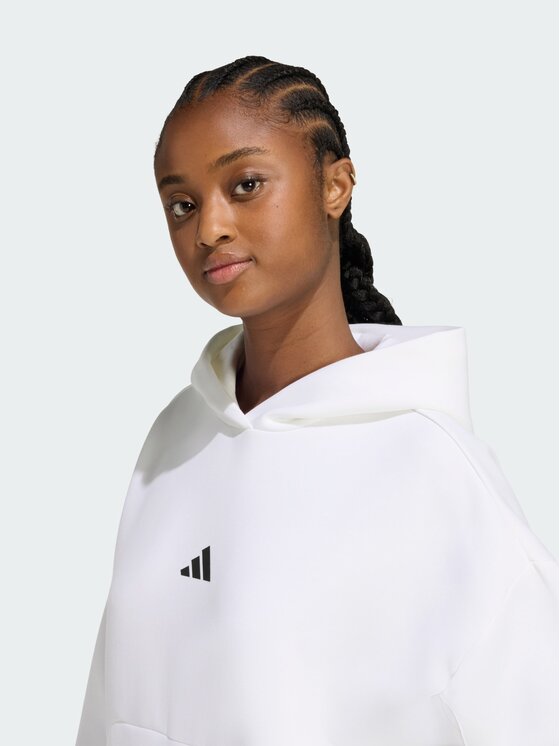 adidas adidas Bluza Future Icons Biały Loose Fit