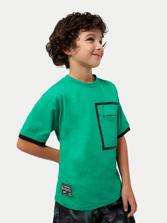 Mayoral Mayoral T-krekls 6046 Zaļš Regular Fit