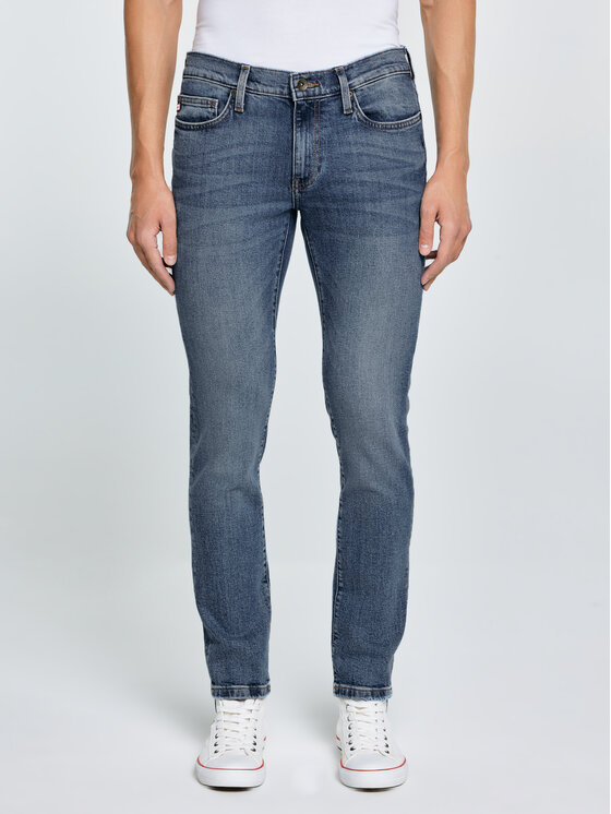 BIG STAR BIG STAR Jeansy TERRY SLIM Niebieski Slim Fit