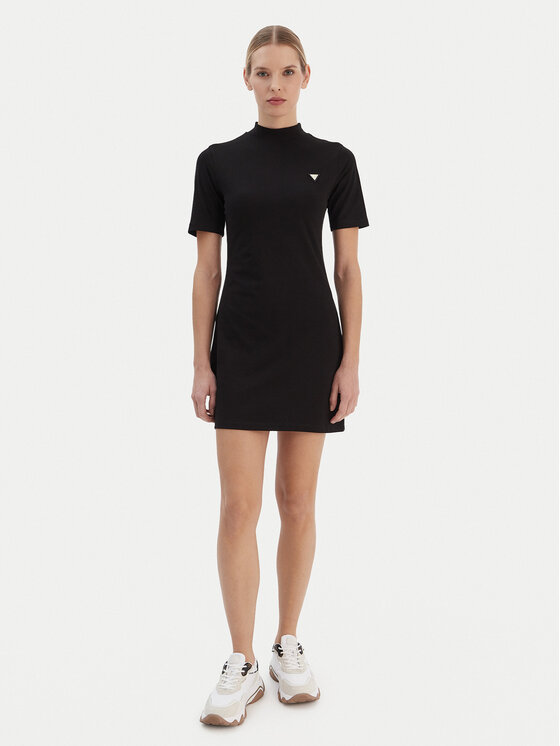 Guess Guess Vsakodnevna obleka V6RK04 J1314 Črna Regular Fit