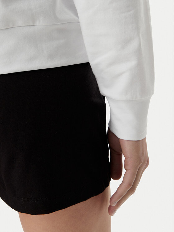 EA7 Emporio Armani EA7 Emporio Armani Комплект світшот і спортивні шорти 7W000974 AF13135 M0003 Білий Regular Fit