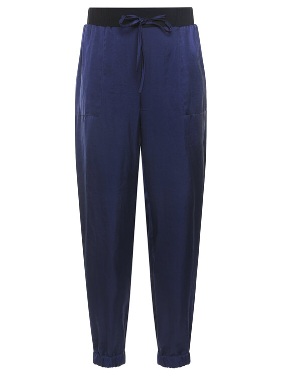 Pantaloni di tessuto Ro 1131240 Blu scuro Regular