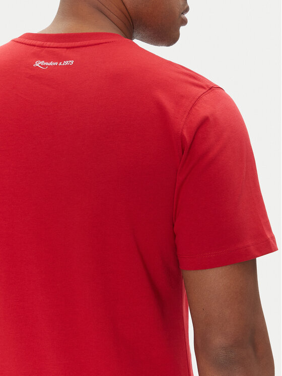 Pepe Jeans Pepe Jeans T-särk Daxton PM509786 Punane Regular Fit
