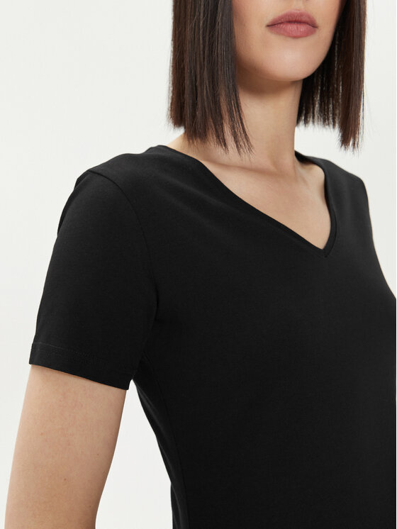 4F 4F T-shirt 4FWSS24TTSHF1359 Nero Slim Fit