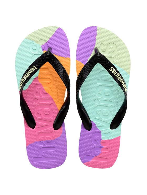 Havaianas Havaianas Σαγιονάρες HAVAIANAS Infradito Donna Hav. Top logomania colors II 4147526.0090 Nero Μαύρο
